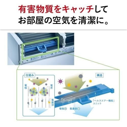 標準取付工事別 エアコン 12畳 本体のみ 三菱電機 MSZ-R3626 霧ヶ峰 Rシリーズ ピュアホワイト（W形） 2026年モデル