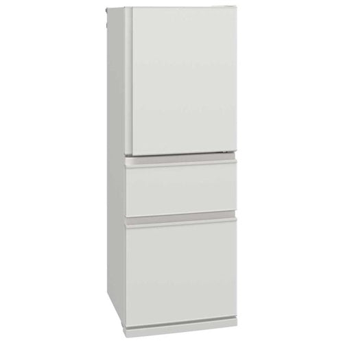 MITSUBISHI 三菱電機 3ドア冷蔵庫 MR-C33N-W 330L 右開き ホワイト