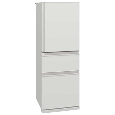 MITSUBISHI 三菱電機 3ドア冷蔵庫 MR-C33N-W 330L 右開き ホワイト