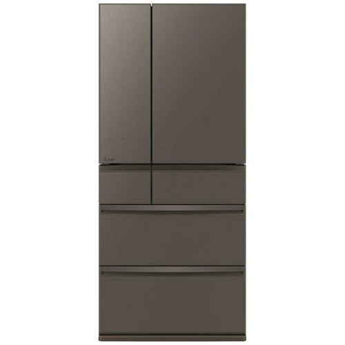 冷蔵庫 置けるスマート大容量 WXDシリーズ（プレミアムフレンチモデル） 700L 観音開き 三菱 MR-WXD70N(H) グランドアンバーグレー