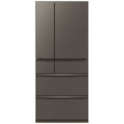 冷蔵庫 置けるスマート大容量 WXDシリーズ（プレミアムフレンチモデル） 700L 観音開き 三菱 MR-WXD70N(H) グランドアンバーグレー