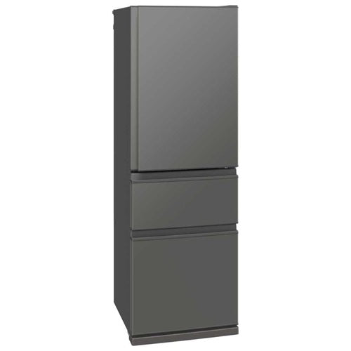 MITSUBISHI 三菱電機 3ドア冷蔵庫 MR-C37N-H 365L 右開き グレー