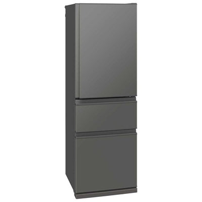 MITSUBISHI 三菱電機 3ドア冷蔵庫 MR-C37N-H 365L 右開き グレー