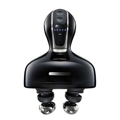 マッサージ機 頭皮ケア ヘッドスパ HEAD SPA DEEP X イオン電気針ヘッドスパ MYTREX MT-HSDX-24B 美顔器 高浸透イオン EMS 赤色LED もみ機能