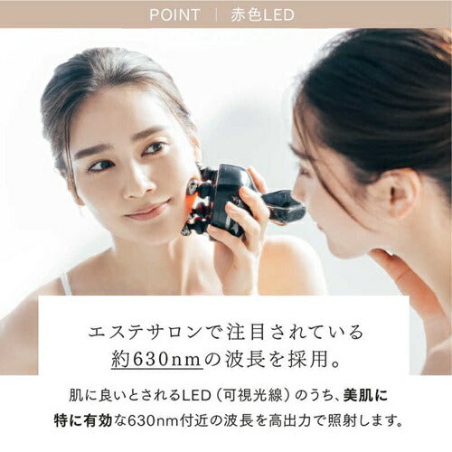 マッサージ機 頭皮ケア ヘッドスパ HEAD SPA DEEP X イオン電気針ヘッドスパ MYTREX MT-HSDX-24B 美顔器 高浸透イオン EMS 赤色LED もみ機能