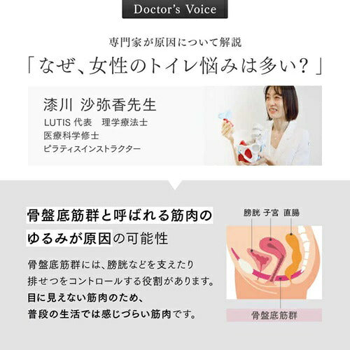 MYTREX マイトレックス 骨盤底筋EMSマシン AQUA QUTTO MT-AQ24B-B