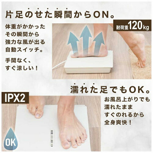 サンコー THANKO 乗れる扇風機 のれせん2 MATFANHWH ホワイト
