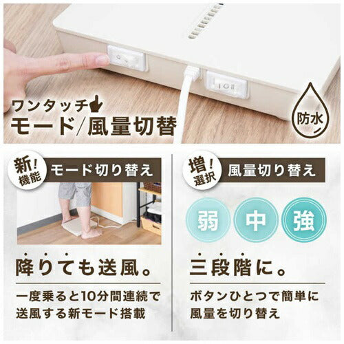 サンコー THANKO 乗れる扇風機 のれせん2 MATFANHWH ホワイト