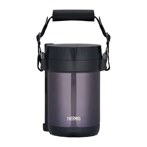 ステンレスランチジャー ミッドナイトブルー 茶碗3杯 サーモス JBG-1801(MDB)