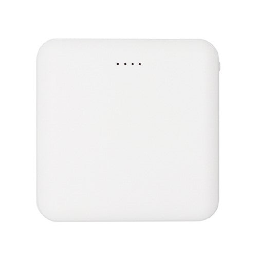 スリムモバイルバッテリー Type-C1ポート/USB1ポート 5000mAh ホワイト クオリティトラストジャパン QTC-0505WH