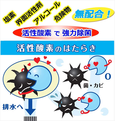 宮崎化学 風呂釜 や 洗濯槽 洗いの 根こそぎ革命 業務用 カビ取り洗浄剤