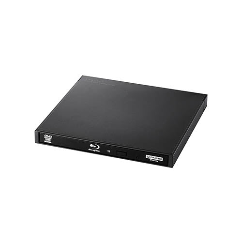 Logitec ロジテック 外付けブルーレイドライブ ポータブル LBD-PWA6U3LBK USB3.2(Gen1) ブラック