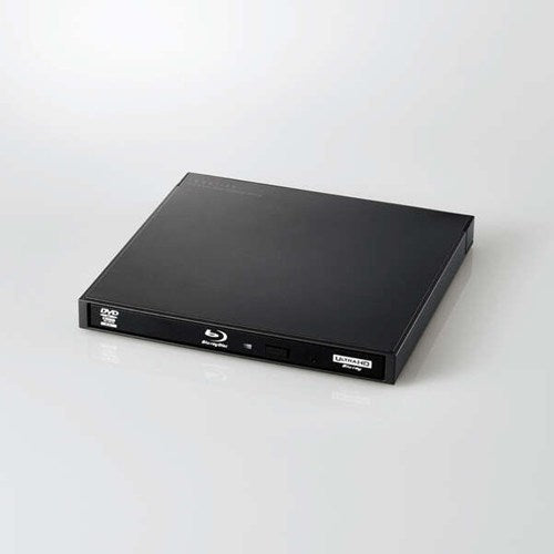 Logitec ロジテック 外付けブルーレイドライブ ポータブル LBD-PWA6U3LBK USB3.2(Gen1) ブラック