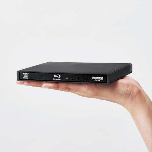 Logitec ロジテック 外付けブルーレイドライブ ポータブル LBD-PWA6U3LBK USB3.2(Gen1) ブラック