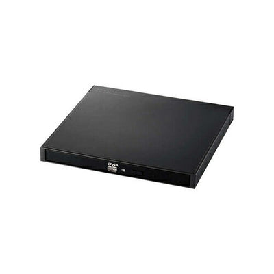 Logitec 外付け DVDドライブ CD DVD 対応 USB 3.2 Gen1 ケーブル2本（Type-C＋Type-A） 再生/編集/書込ソフト バスパワー 軽量 コンパクト ブラック エレコム LDR-PWA8U3CVBK