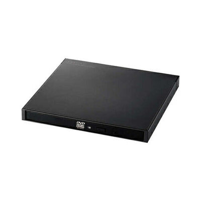 Logitec 外付け DVDドライブ CD DVD 対応 USB 3.2 Gen1 ケーブル2本（Type-C＋Type-A） 再生/編集/書込ソフト バスパワー 軽量 コンパクト ブラック エレコム LDR-PWA8U3CVBK