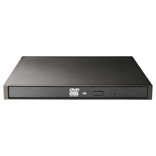 Logitec 外付け DVDドライブ CD DVD 対応 USB 3.2 Gen1 ケーブル2本（Type-C＋Type-A） 再生/編集/書込ソフト バスパワー 軽量 コンパクト ブラック エレコム LDR-PWA8U3CVBK