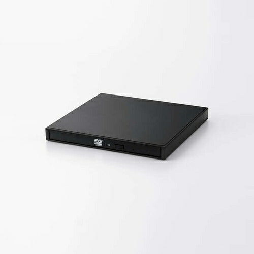 USB Type-C対応ポータブルDVD ブラック データ書き込みソフト付き エレコム LDR-PXA8CU2LBK