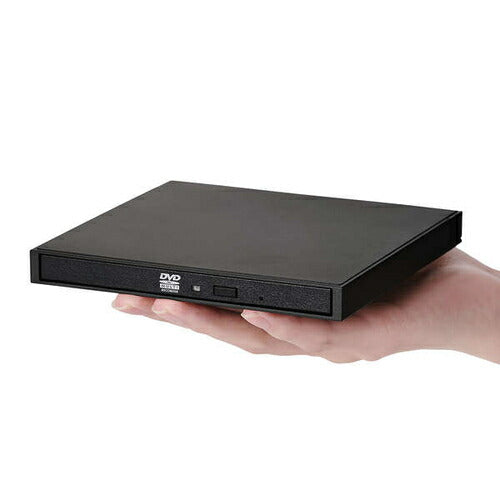 USB Type-C対応ポータブルDVD ブラック データ書き込みソフト付き エレコム LDR-PXA8CU2LBK