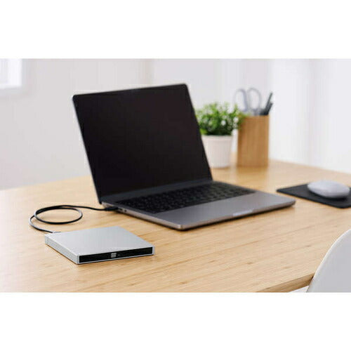 USB Type-C対応ポータブルDVDドライブ for Mac シルバー エレコム LDR-PWA8CU3MSV