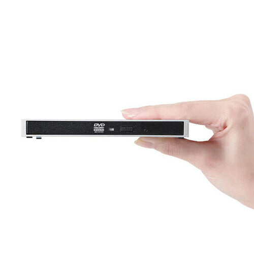 USB Type-C対応ポータブルDVDドライブ for Mac シルバー エレコム LDR-PWA8CU3MSV
