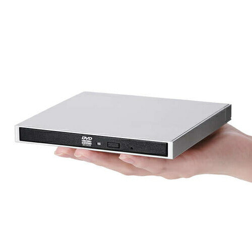 USB Type-C対応ポータブルDVDドライブ for Mac シルバー エレコム LDR-PWA8CU3MSV