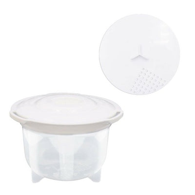 レンジで炊飯 ちん アクセル AXL-774 電子レンジ調理 ごはん 1合炊き 新生活 単身 ひとり暮らし