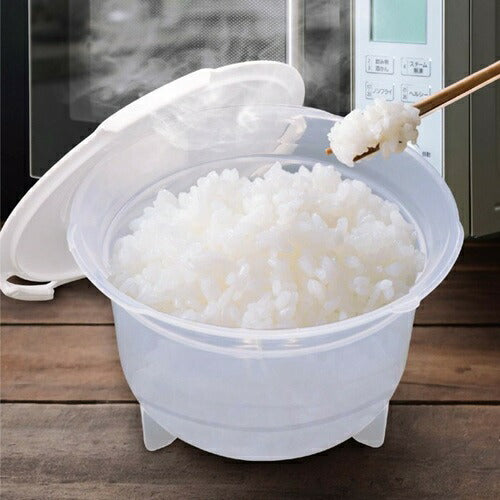 レンジで炊飯 ちん アクセル AXL-774 電子レンジ調理 ごはん 1合炊き 新生活 単身 ひとり暮らし