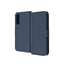 レイ・アウト Like standard 耐衝撃 手帳型レザーケース シンプル マグネット arrows We2用 ダークネイビー RT-ARW2ELC1/DN