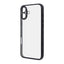 iPhone 16 Plus用 Like standard 精密設計 カメラ保護 衝撃吸収 バンパー メタリック TPUソフトケース（ブラック） レイアウト RT-P48PFC2/BM