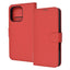iPhone 16 Pro用 Like standard 耐衝撃 マグネットベルト シンプル 手帳型レザーケース（レッド） レイアウト RT-P47ELC1/R