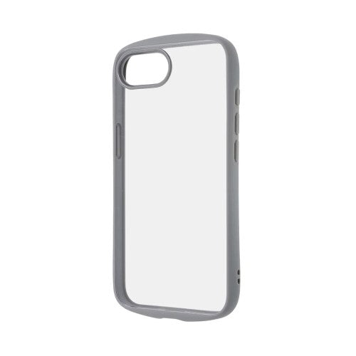 Like standard Puffull 耐衝撃 バンパー ハイブリッドケース iPhone 16e グレー レイアウト RT-P50CMD1/GR