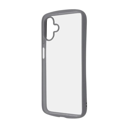Galaxy A25 5G用 Like standard Puffull 耐衝撃 バンパー ハイブリッドケース グレー レイアウト RT-GA25CMD1/GR