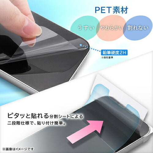 Like standard PETフィルム 光沢 抗菌・抗ウイルス 平面保護 指紋防止 指紋認証対応 Google Pixel 9a用 レイ・アウト RT-GP9AF/A1