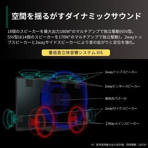レグザ 4K有機ELテレビ 55V型 タイムシフトマシン対応 55X9900N