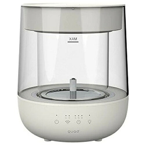 QUADS クワッズ ムードライトスチーム加湿器 GLASS QS629IV アイボリー