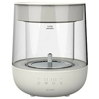 QUADS クワッズ ムードライトスチーム加湿器 GLASS QS629IV アイボリー