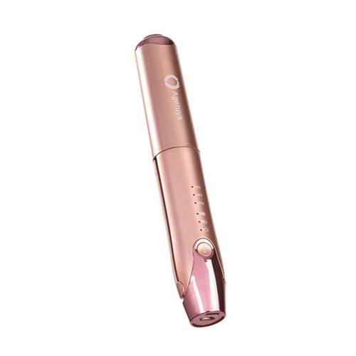 コードレス3ミニヘアアイロン 充電式 ピンク Agetuya AG-0008-PK