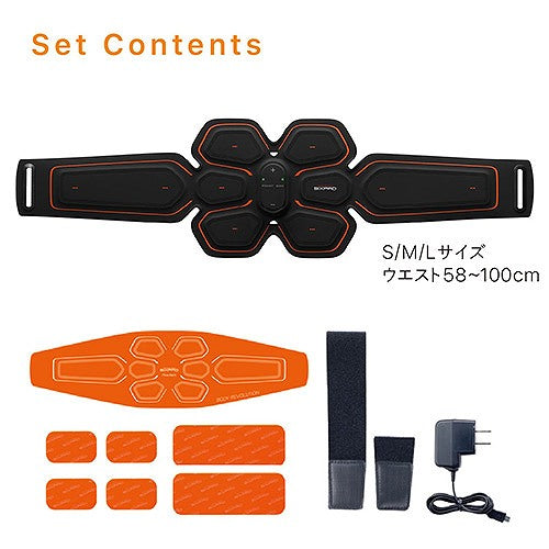 MTG エムティージー シックスパッド SIXPAD アブズベルト Abs Belt S
