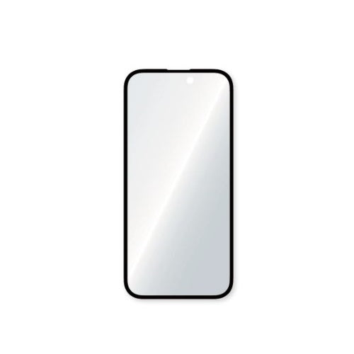 iPhone 16 / 15 / 14 Pro用 [FLEX 3D] 黄色くないブルーライト低減 複合フレームガラス ブラック Simplism(シンプリズム) トリニティ TR-IP24M2-G3-B3CCBK