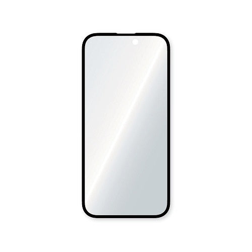 iPhone 16 / 15 / 14 Pro用 [FLEX 3D] 60%ブルーライト低減 複合フレームガラス ブラック Simplism(シンプリズム) トリニティ TR-IP24M2-G3-B6CCBK