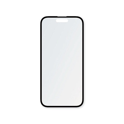 iPhone 16 / 15 / 14 Pro用 [FLEX 3D] ゴリラガラス 反射防止 黄色くないブルーライト低減 複合フレームガラス ブラック Simplism(シンプリズム) トリニティ TR-IP24M2-G3-GOB3AGK