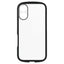 iPhone 16用 [LIGHT SHIELD Solid] 超精密設計 衝撃吸収 ハイブリッドクリアケース ブラック Simplism(シンプリズム) トリニティ TR-IP24M2-LDSL-CLBK