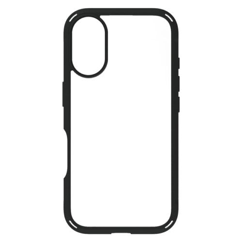 iPhone 16用 [GRAV UNLIMITED] 超衝撃吸収 ハイブリッドケース 5M ブラック Simplism(シンプリズム) トリニティ TR-IP24M2-GRU-CLBK