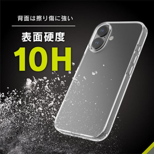 iPhone 16用 [GLASSICA] 背面ガラスケース クリア Simplism(シンプリズム) トリニティ TR-IP24M2-CGC-PCCCL