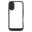 iPhone 16用 [Vertical Flip] 縦開き背面クリアフリップケース ブラック Simplism(シンプリズム) トリニティ TR-IP24M2-VF-BK