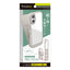 iPhone 16用 [Vertical Flip] 縦開き背面クリアフリップケース グレージュ Simplism(シンプリズム) トリニティ TR-IP24M2-VF-GRG
