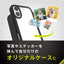 iPhone 16用 [Flip Shell] 背面クリアフリップシェルケース ブラック Simplism(シンプリズム) トリニティ TR-IP24M2-FS-BK