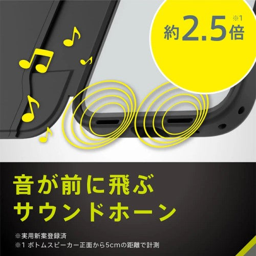 iPhone 16用 [Flip Shell] 背面クリアフリップシェルケース ブラック Simplism(シンプリズム) トリニティ TR-IP24M2-FS-BK