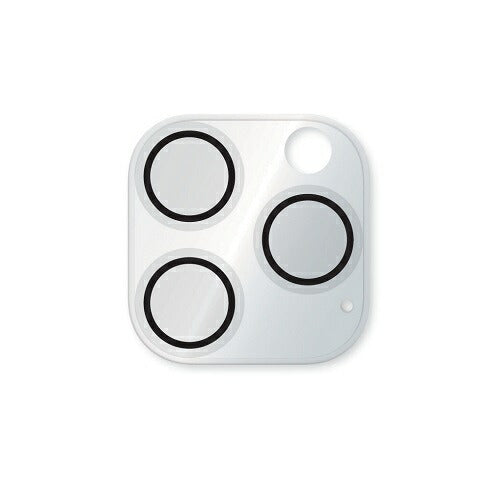 iPhone 16 Pro / 16 Pro Max / 15 Pro / 15 Pro Max用 [PicPro CUSHION] 高画質写真が撮れる ウルトラクリア カメラレンズ保護ガラス 光沢 Simplism(シンプリズム) トリニティ TR-IP24ML3-LCF-P2RCL